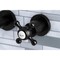 Kingston Brass KS8120BX Two-Handle Wall Mount Bathroom Faucet, Matte Black KS8120BX - alternate 3